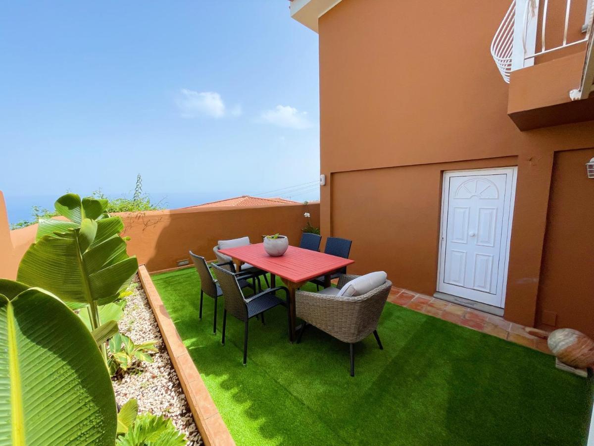 Casa Con Piscina Y Jardin Con Vistas Al Mar Villa Puerto de la Madera Екстериор снимка
