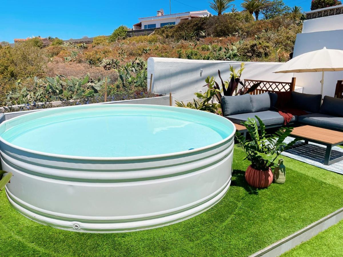 Casa Con Piscina Y Jardin Con Vistas Al Mar Villa Puerto de la Madera Екстериор снимка