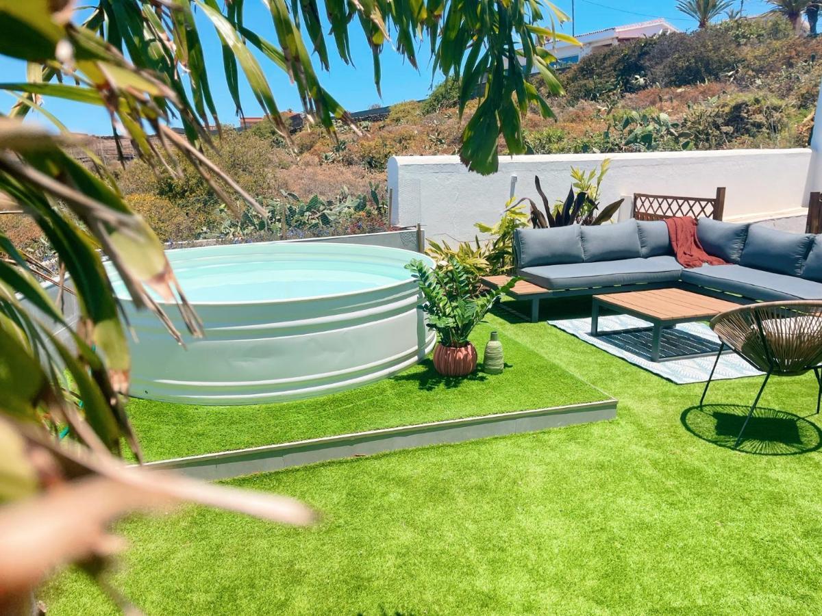 Casa Con Piscina Y Jardin Con Vistas Al Mar Villa Puerto de la Madera Екстериор снимка